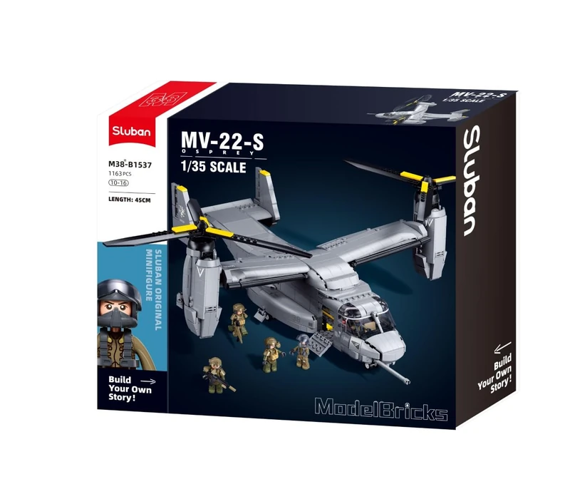 ModelBricks- 1/44 MV-22 Osprey 1142PCS M38-B1537