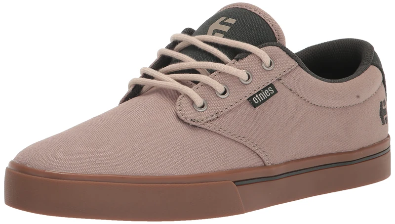 Etnies Jameson 2 Eco Men's Skate Shoe, Tan/Green/Gum - Sustainable, Comfortable, and Durable Sneakers