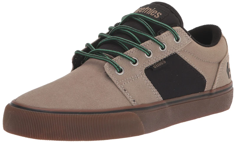 Etnies Men's Barge LS Skate Shoe, TAN/Gum, 4.5 UK