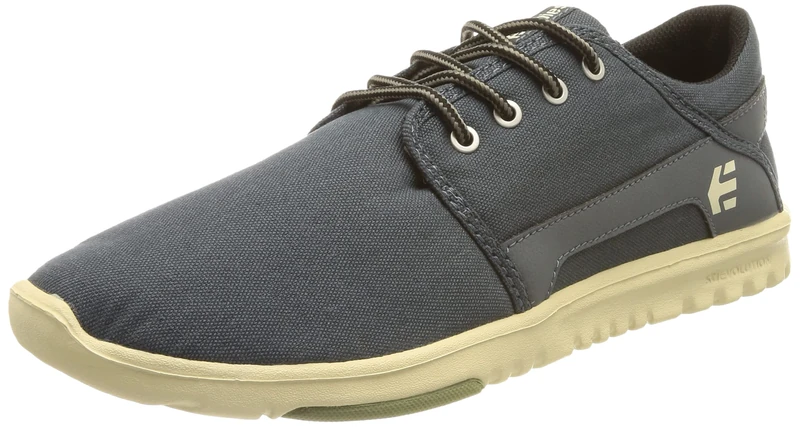 Etnies Men's Scout Skate Shoe, Grey/TAN, 7.5 UK