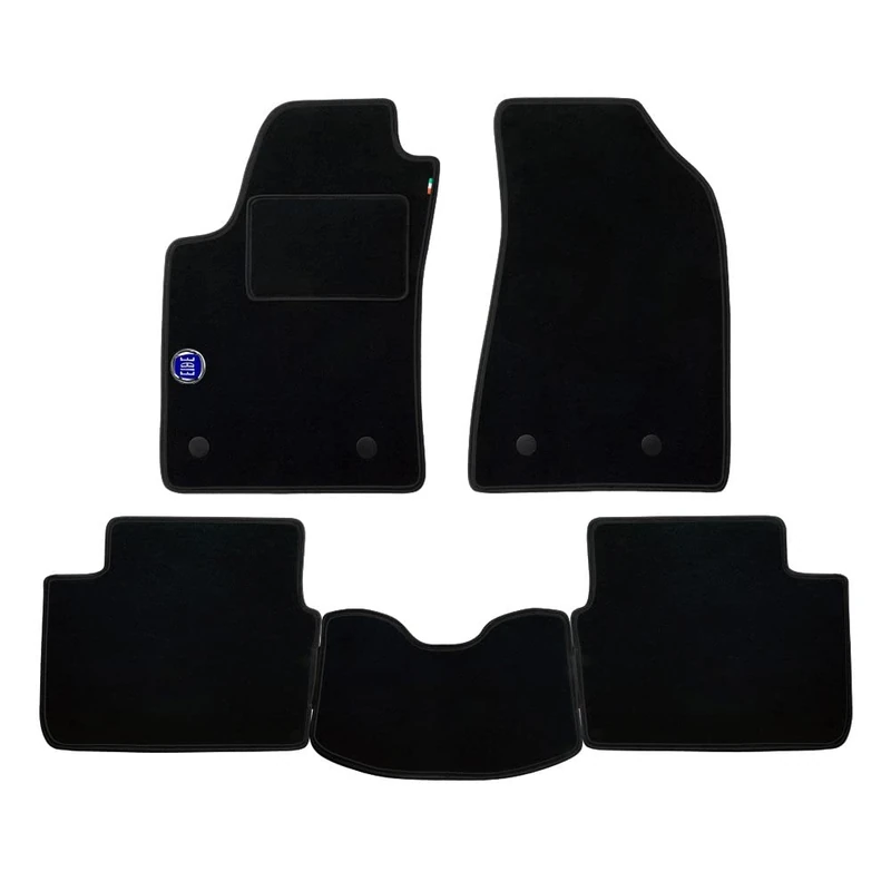 Hyundai ix35 2010 to 2015 Car Mats Set Made in Italy Black with Logo