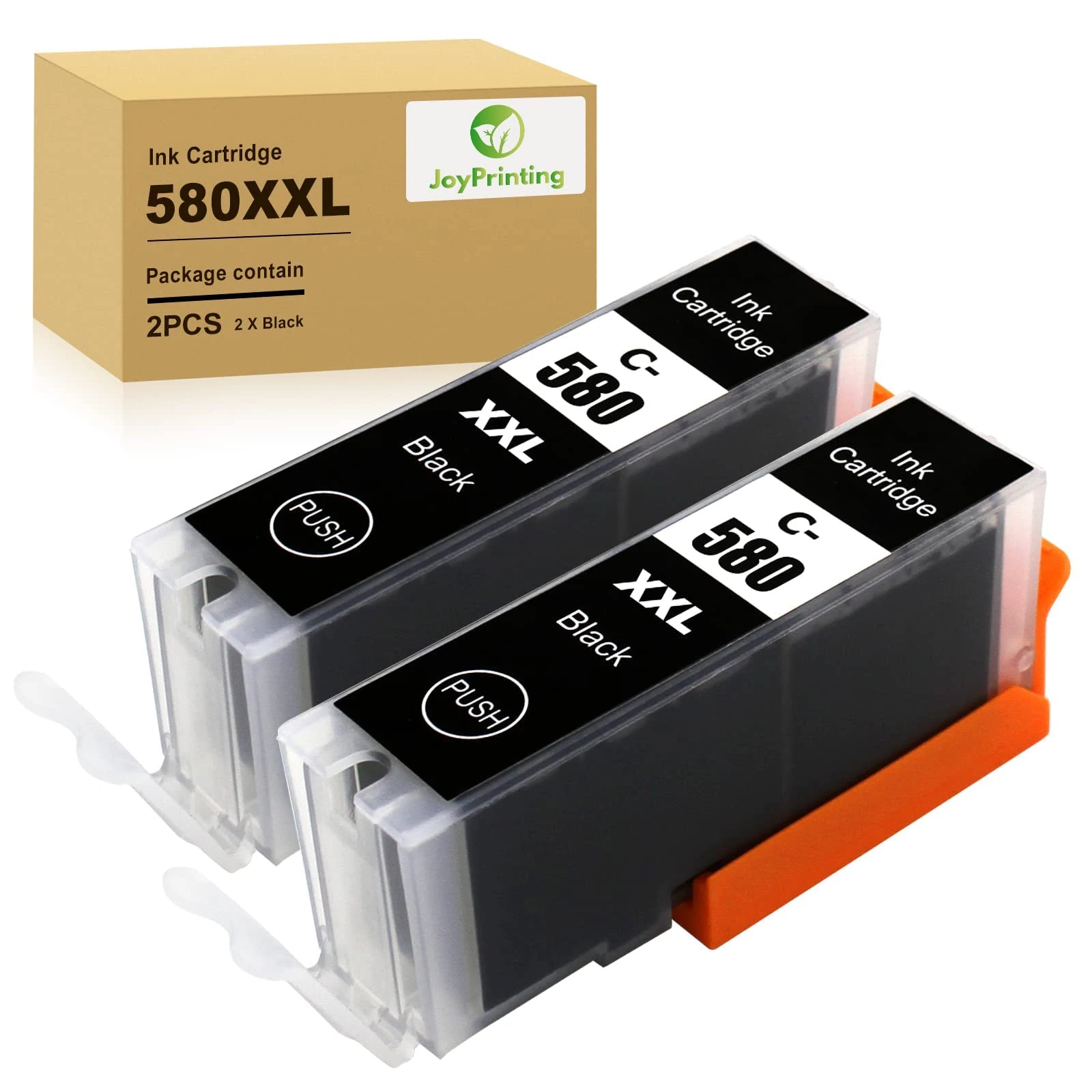 JoyPrinting 580XXL Black Ink Cartridges for Canon PGI-580 PGI-580XL Ink for Canon Pixma TS8350 TS6350 TR7550 TR8550 TS6250 TS705 TS8150 TS6150 TS8250 TS8350 TS9150 TS8351 TS9550 TS6251