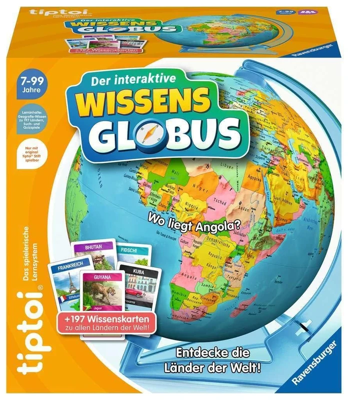 Ravensburger - tiptoi Der interaktive Wissens-Globus