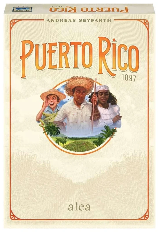 Ravensburger 27347 - Puerto Rico 1897, Classic, Strategy Game for 2-5 Players from 12 Years, Alea Games