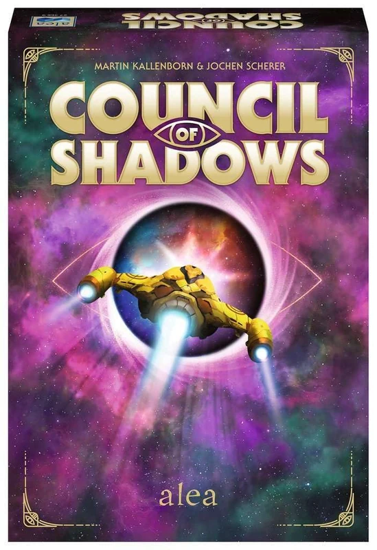Ravensburger 27366 - Council of Shadows, Strategy Game for 2-4 Players from 14 Years, Alea Games