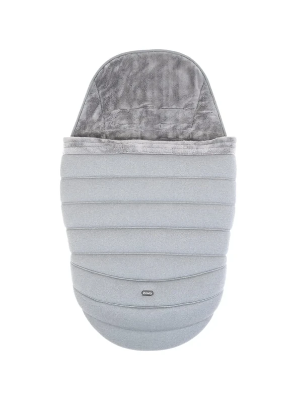 iCandy Peach 7 Light Grey Foot Muff and Liner