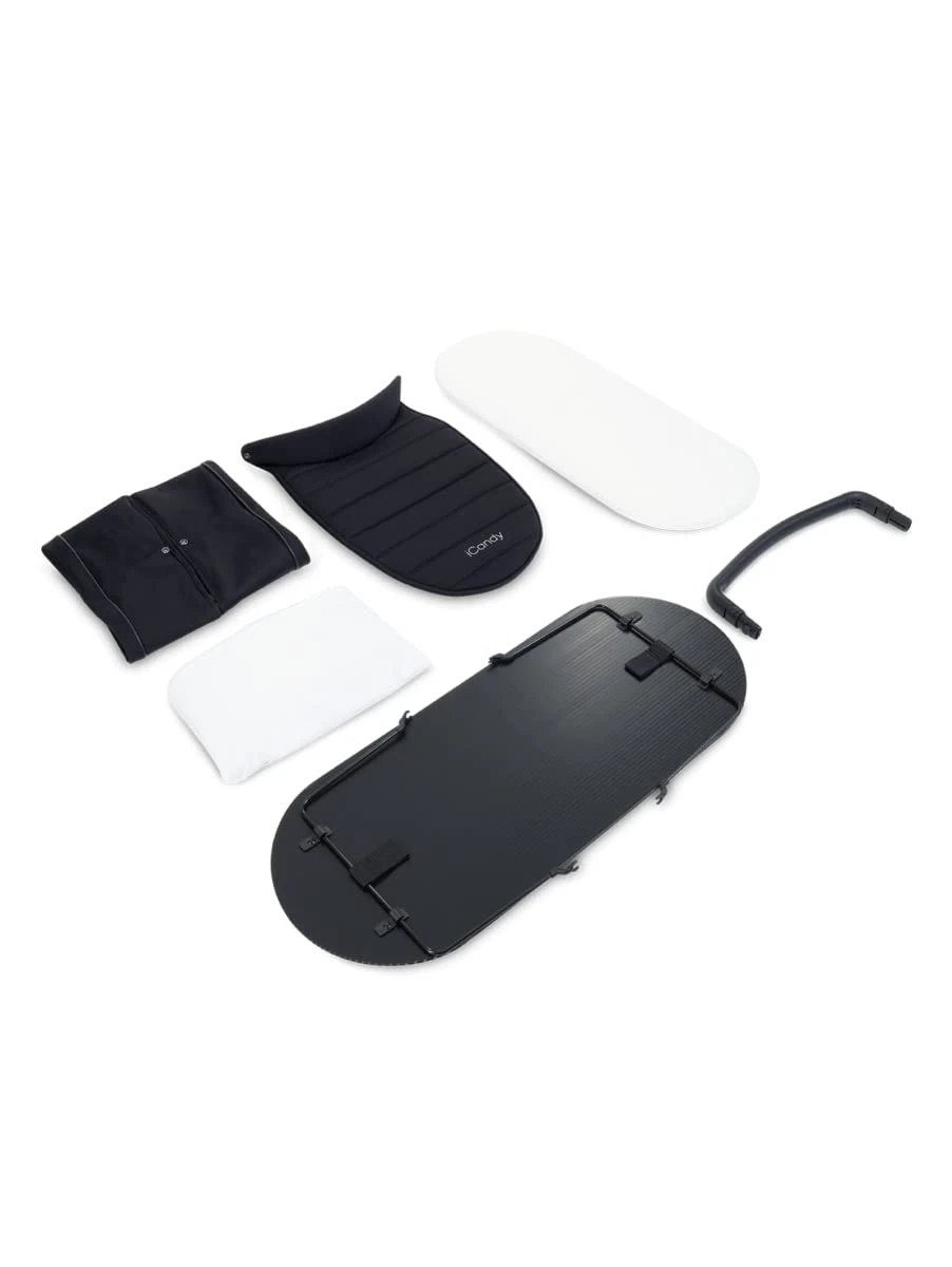 iCandy Peach 7 Black Edition 2nd Carrycot Fabric