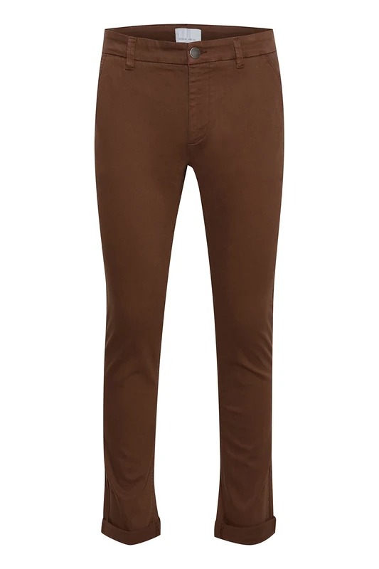 CASUAL FRIDAY Men's Phil High Performance Chino Slacks, Potting Soil, 33 W/34 L