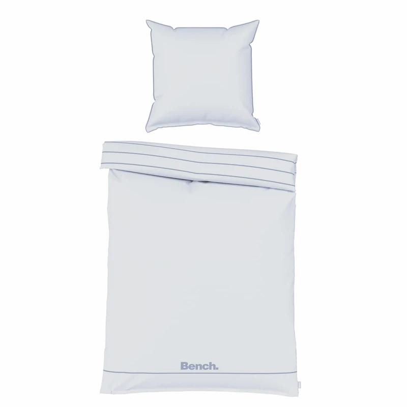 Bench Bedding Set, Calm Comfort, Made in Green, Pillowcase approx. 80 x 80 cm, duvet cover approx. 155 x 220 cm with easy zip, 100% Cotton-Renforcé, With Flag Label