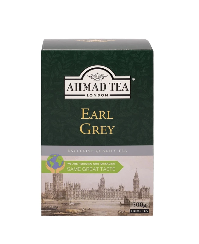Ahmad Tea Earl Grey Loose Leaf Black Tea - 500g Pack
