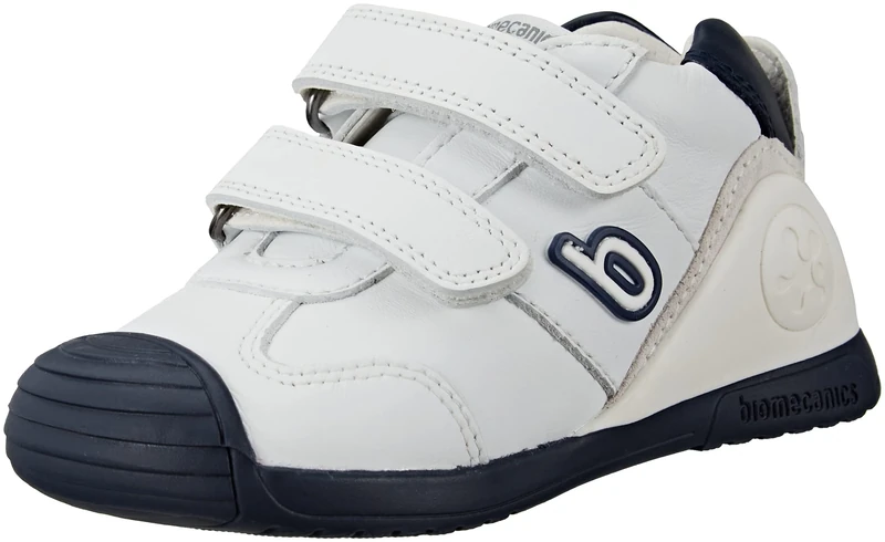 Biomecanics Leather Sneakers 221001 White, White, 6.5 UK Child