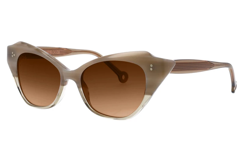 Hally & Son Women's HS836S04 Sunglasses, IVORY-DOVE, 50