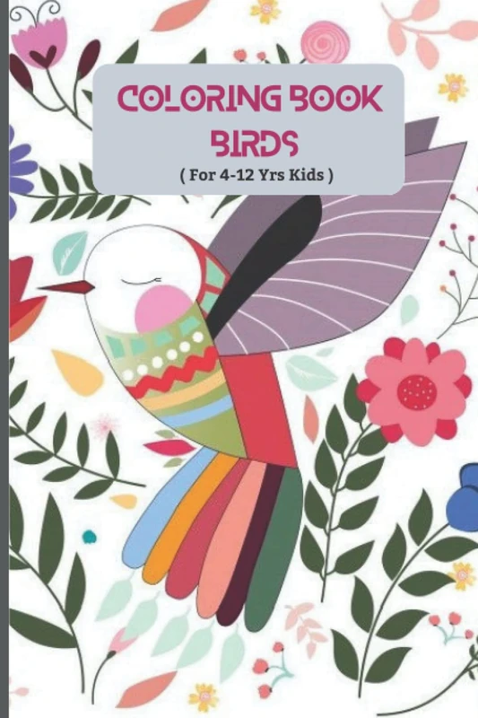 Coloring Book: Drawing book for 4-12 years kids