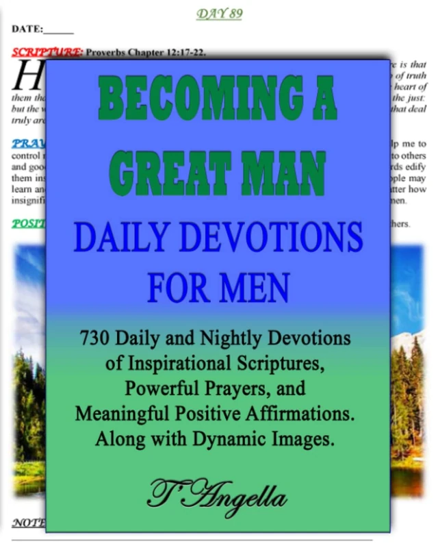 Becoming a Great Man Daily Devotions for Men - Christian Living