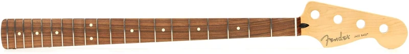 Fender Neck, Player Series Jazz Bass® Neck, 20 Medium Jumbo Frets, Pau Ferro, 9.5", Modern "C"