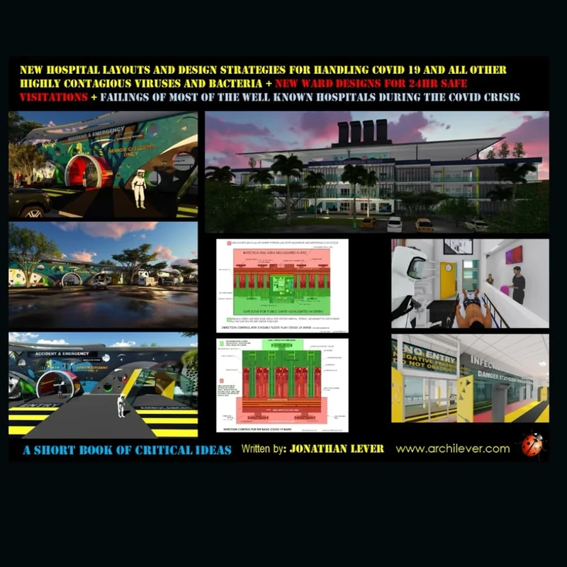 NEW HOSPITAL LAYOUTS AND DESIGN STRATEGIES FOR HANDLING COVID 19 AND ALL OTHER HIGHLY CONTAGIOUS VIRUSES AND BACTERIA + NEW WARD DESIGNS FOR 24HR SAFE VISITATIONS + failings of most of the well known