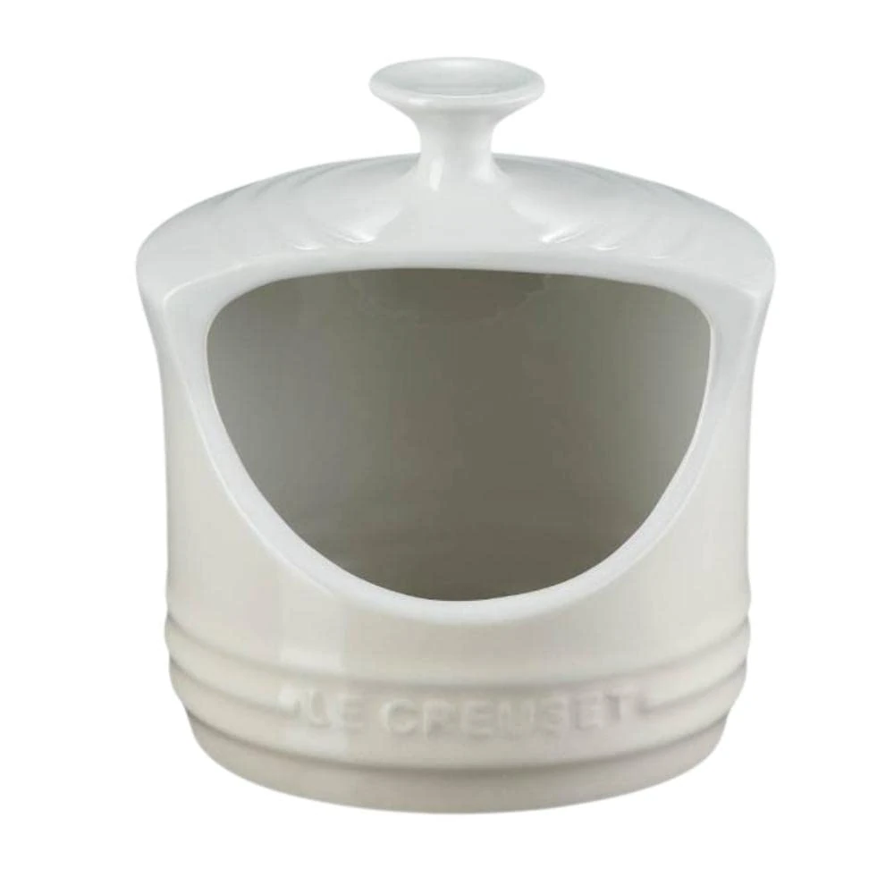 Le Creuset Enamelled Stoneware Salt Pig, 0.3 litres, Meringue, 70811107160002