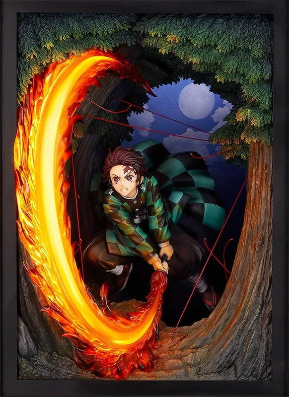 MERCHANDISING LICENCE Goodsmile Demon Slayer - Tanjiro Hinokami Kagura Dance - PVC Figurines 36 cm