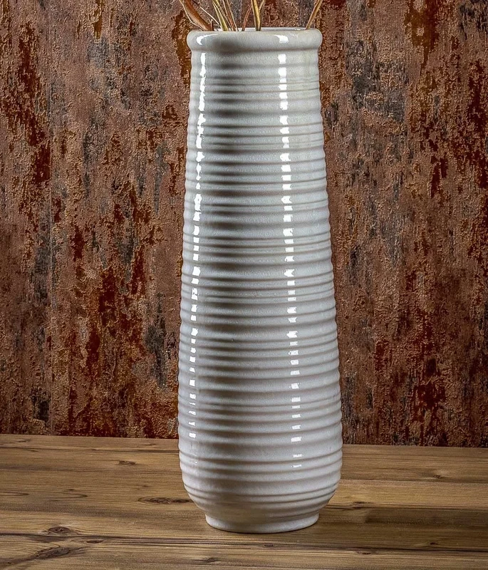 Decorative floor vase for dry arrangements - Image 1