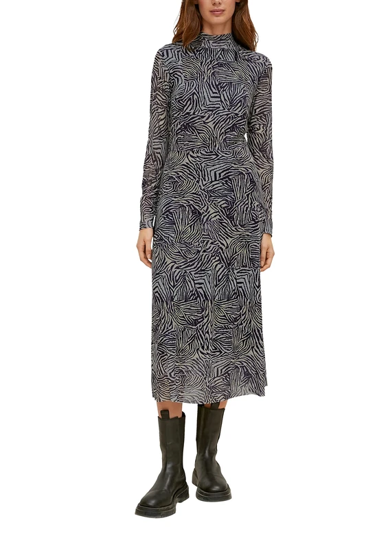 Comma CI Women's 60.2.62.20.200.2125462 Dress, 78b1, 18