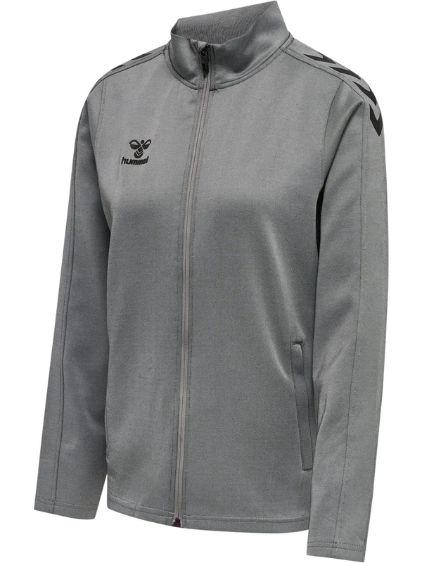 hummel hmlCORE XK Poly Zip Women's Sweat Grey Melange