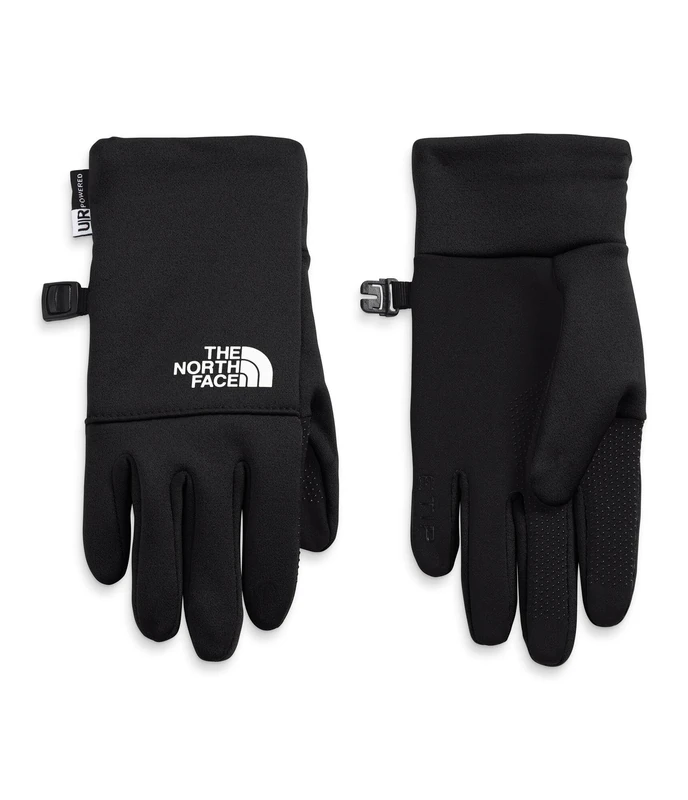 The North Face Kids' Recycled Etip Glove, TNF Black, Large