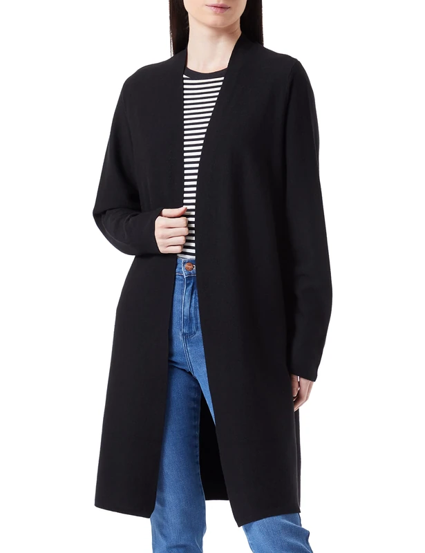 comma Women's Cardigan, 9999 Black, 12