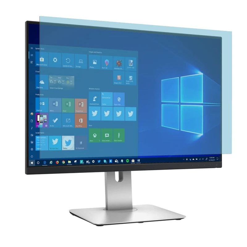Targus Blue Light Filter and Anti-glare Screen Protector for 23.8” Widescreen Monitors (16:9), (ABL238W9GL) - Image 1