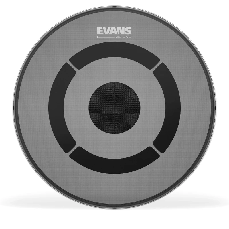 Evans Drum Heads - dB One Drum Head - Reduces Volume - Balanced, True-to-Kit Tones - 14 inch