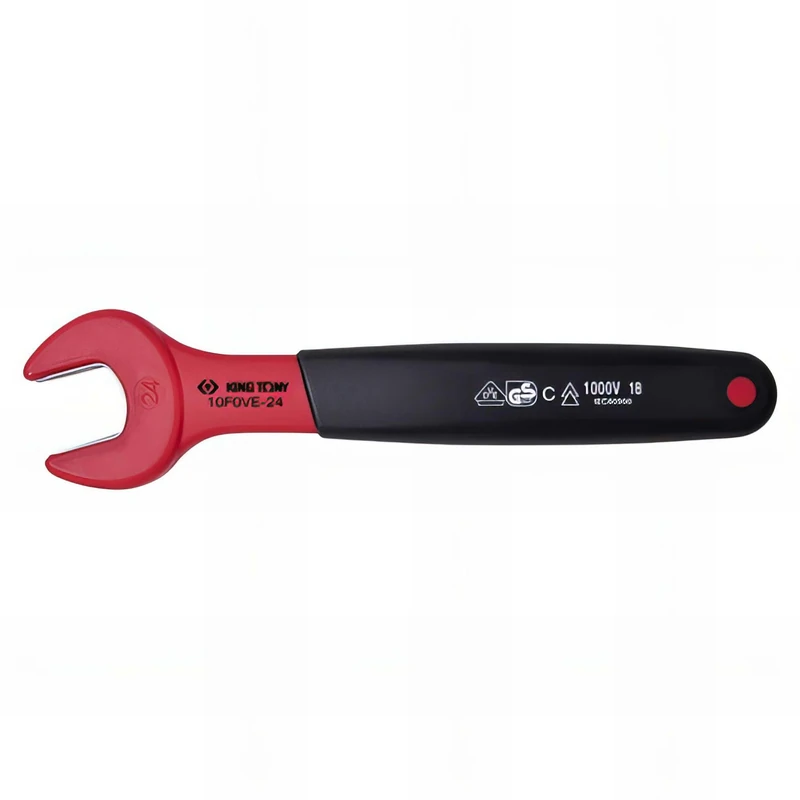 King Tony 10F0VE24 Wrench Fija Aislada 24mm for DIYers & Professionals, Made for Repair and Installation tasks, 24mm - Image 1