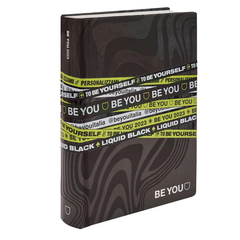 Giochi Preziosi 2022 Be You Color Diary, Size 16.5 x 12.5 cm, 22/23 Collection, for those who want to have more colour in life, Color Liquid Black, BE9Q7300