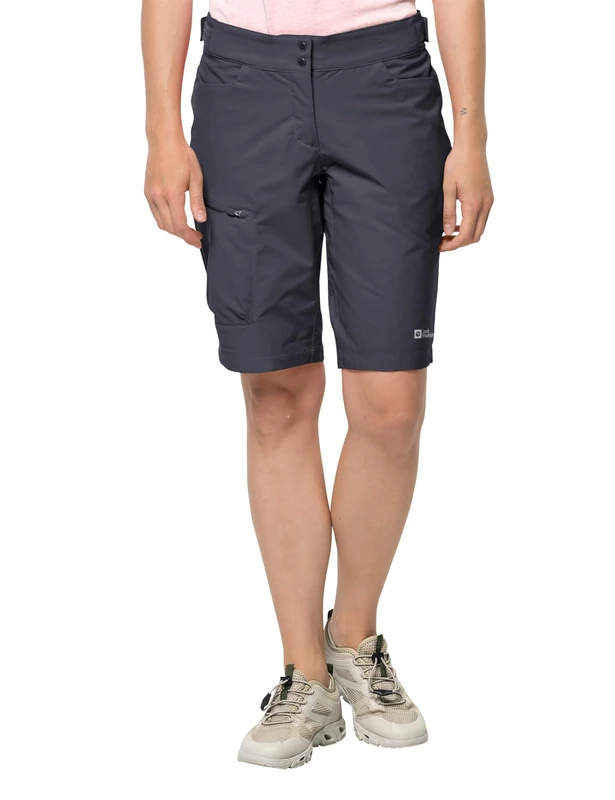 Jackwolfskin Women's Tourer Shorts, Graphite, 34