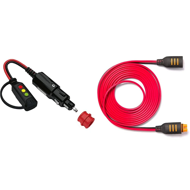 CTEK 56-870 Comfort Indicator Cig Plug - Black & 56-304 Connect 2.5M Extension extend the range of your charger