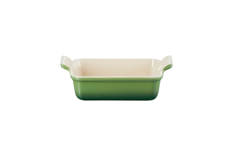Le Creuset Heritage Rectangular Dish, Stoneware, 19 cm, 1.1 litres, Bamboo, 71102194080001