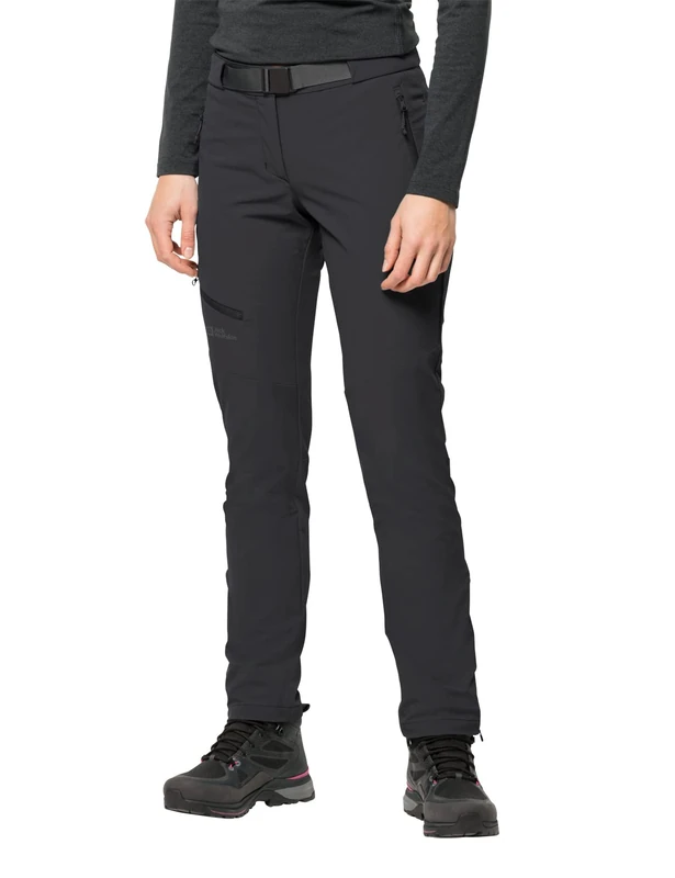 Jack Wolfskin Women's Holdsteig Hiking Trousers, Black, EU 40