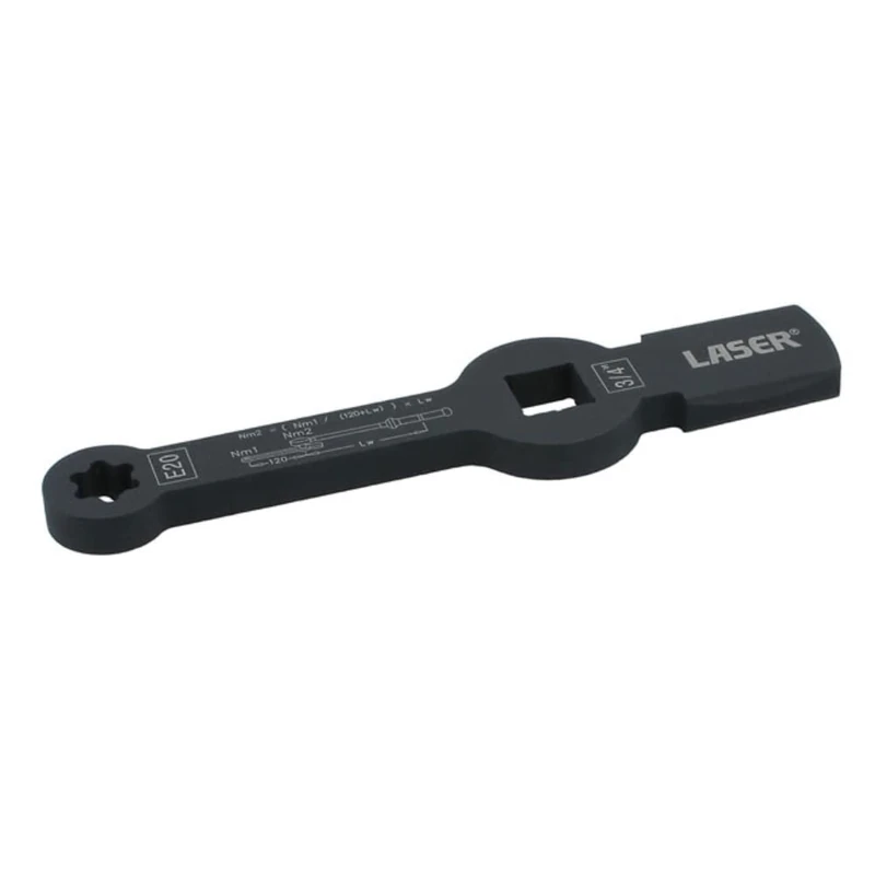 Laser 8342 Brake Caliper Wrench E20 - HGV