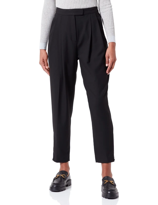 Sisley Women's Trousers 4O9BLF026 Shorts, Black 100, 42