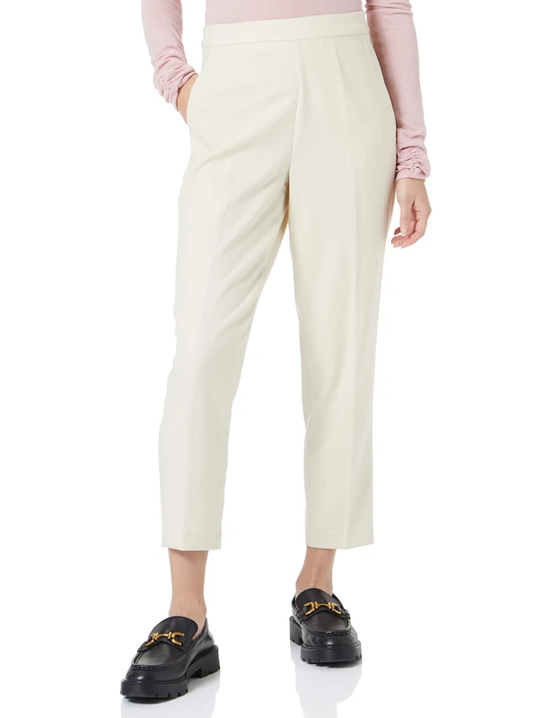 Sisley Women's Trousers 4O9BLF027 Shorts, Creamy White 0L8, 36