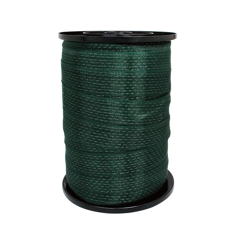 EhuI Portable Electric Fence Poly Tape 575'Length,1.5 inch 40mm Width, 8 Strands of Stainless Steel Wire,PK1