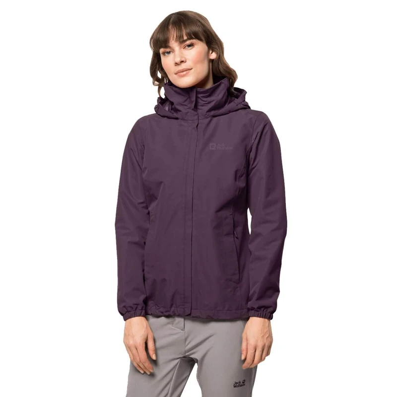 Jack Wolfskin Stormy Point 2L Women's Jacket, Grapevine, L