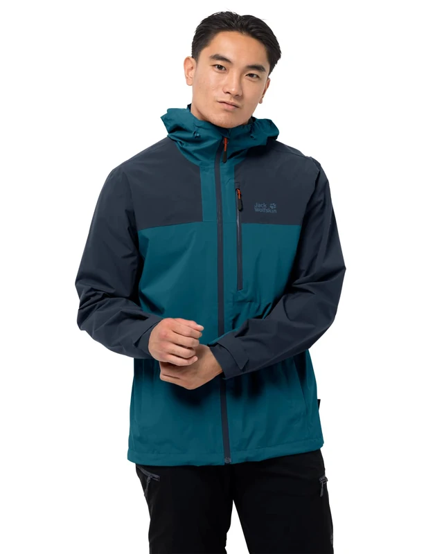 Jack Wolfskin Women's Go Hike Jacket, Coral Blue, XS
