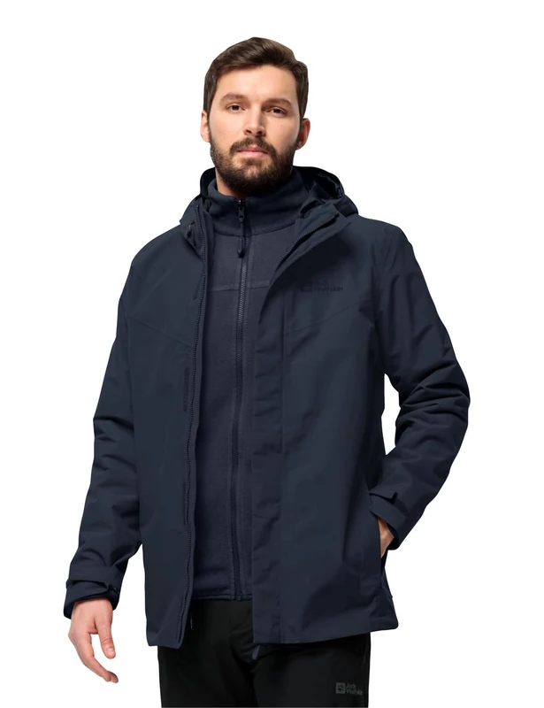 Jack Wolfskin Altenberg Men's 3-in-1 Jkt M Coat (Pack of 1) - Image 1