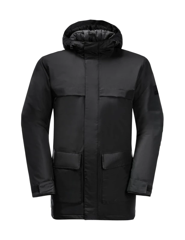 Jack Wolfskin Men's Winter Camp Parka Jacket - Midnight Blue, Small