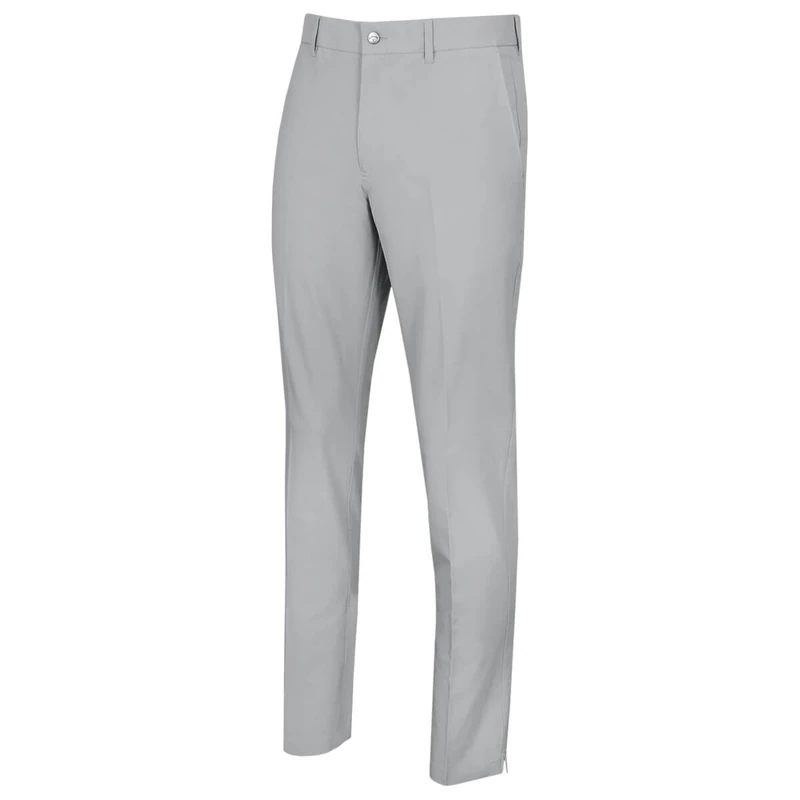 Callaway - Golf Trousers for Men with Stretch, Tapered Pants, Lightweight (Quarry Light Grey)