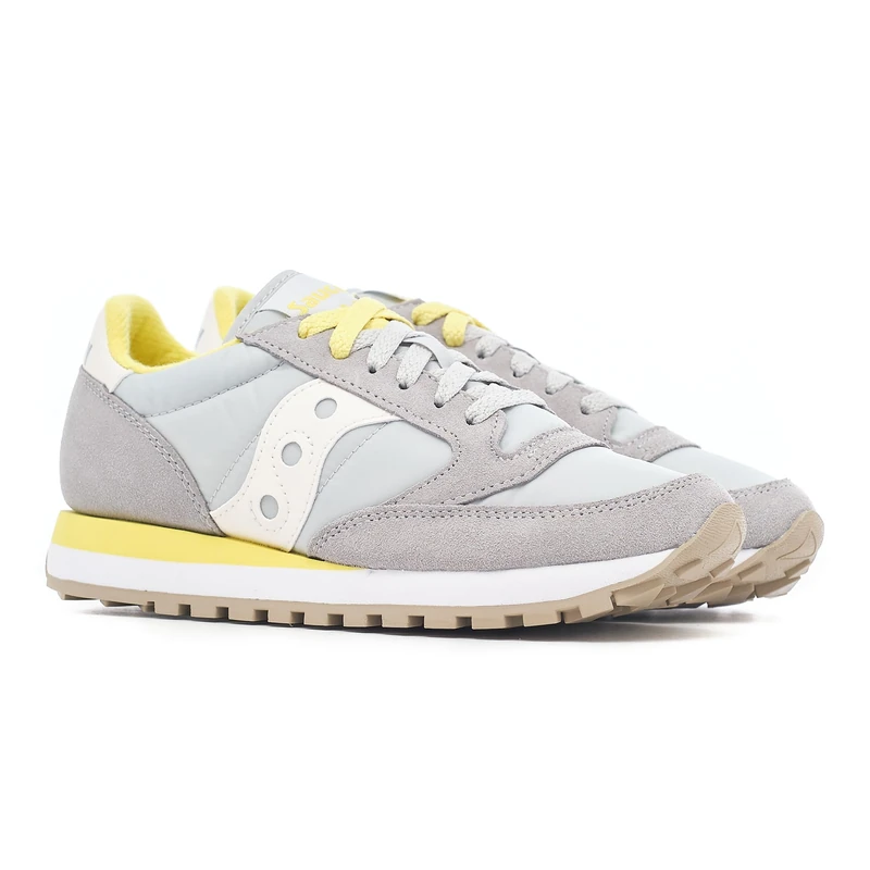Saucony Jazz Original Sneakers Code S2044-641 Navy Cam/Fabric 35.5 EU Men, Light Gray Yellow, 6.5 UK