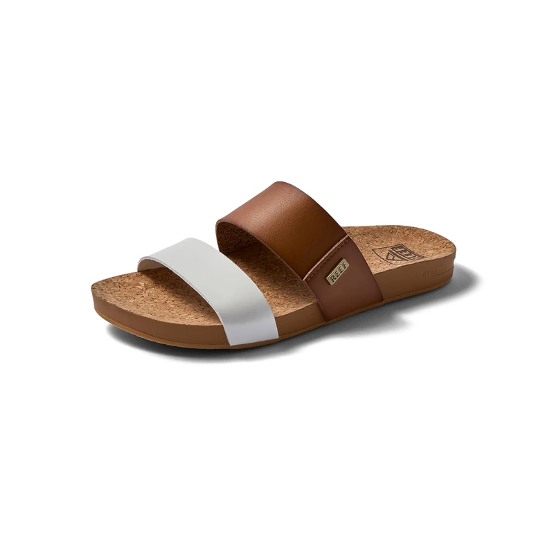 Reef WOMENS SANDALS, CUSHION VISTA, WHITE DUO, 6 UK