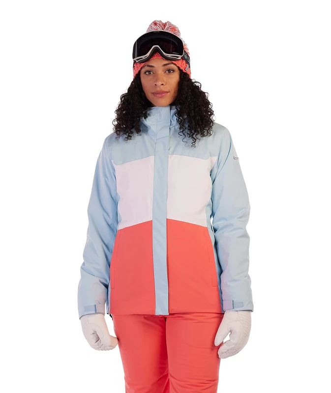 Spyder Women's Paradise Ski Jacket, Pastel Blue, XL UK