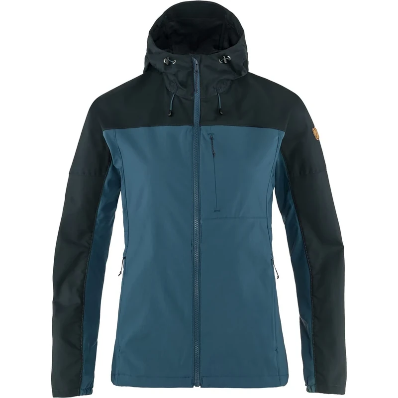 Fjällräven Women's Abisko Midsummer Jacket, Indigo Blue-Dark Navy, XL