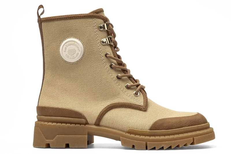 LES TROPEZIENNES PAR M. BELARBI Women's Dypster Ankle Boot, Beige, 3.5 UK