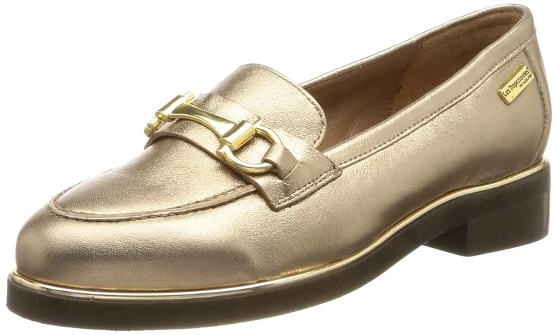 LES TROPEZIENNES PAR M. BELARBI Women's Mocaz ankle boots, gold, 6 UK - Image 1